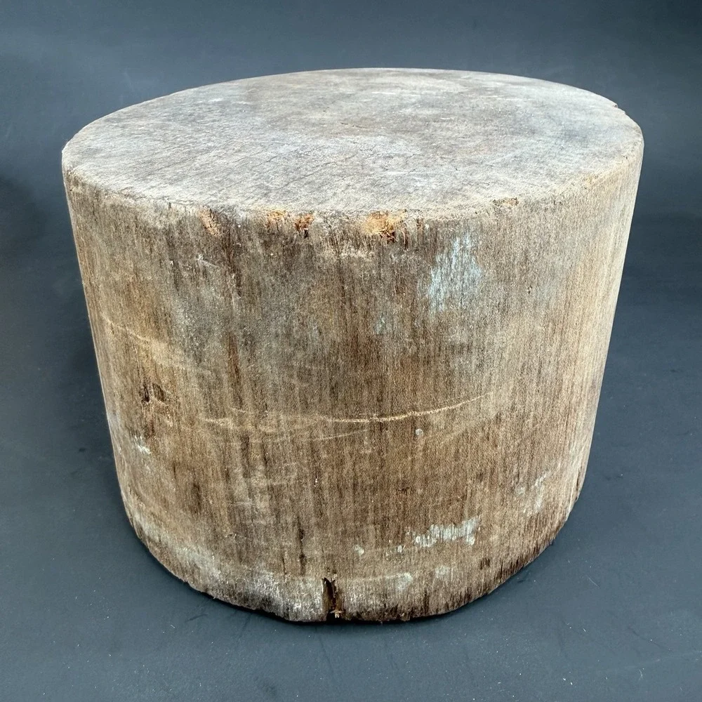 Antique Primitive Millinery Wood Hat Block Mold Form Hatter Tool‎ 4 1/4 7 1/8